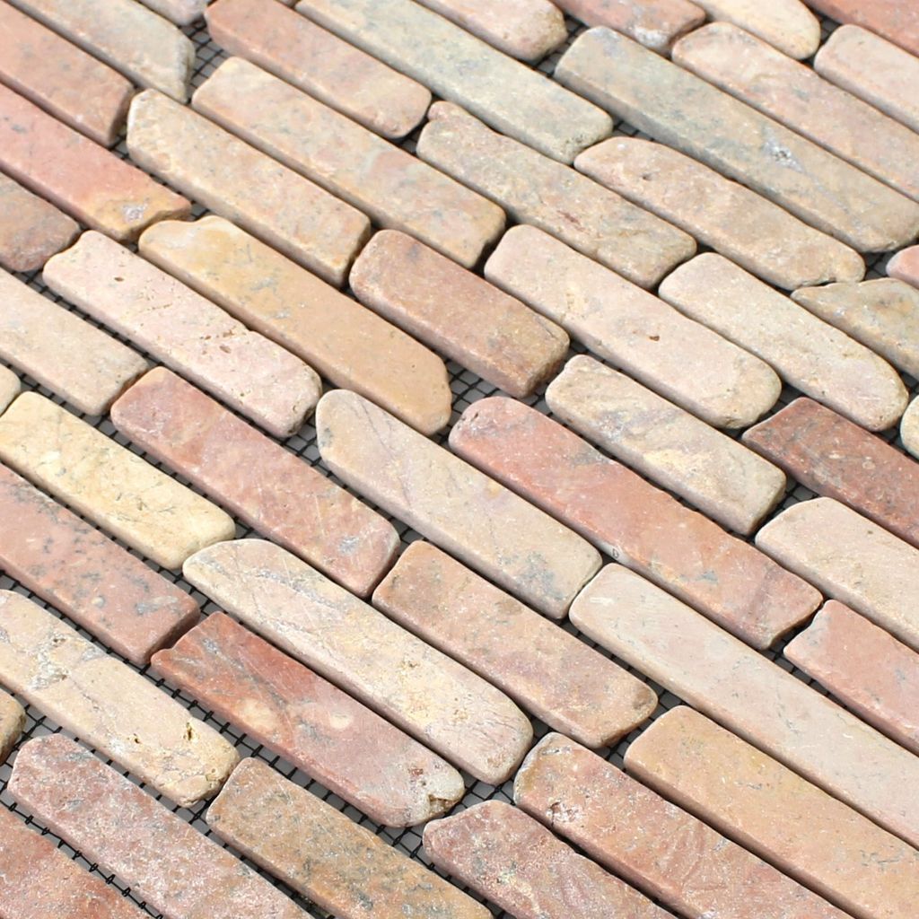 mosafil Mosaikfliesen Marmor Rosso Verona 30,5x30,5cm, 7mm Produktbild