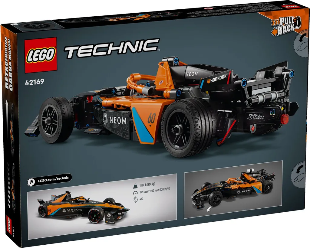 Voiture de Course McLaren Formula E LEGO Technic 42169 à Construire - 7