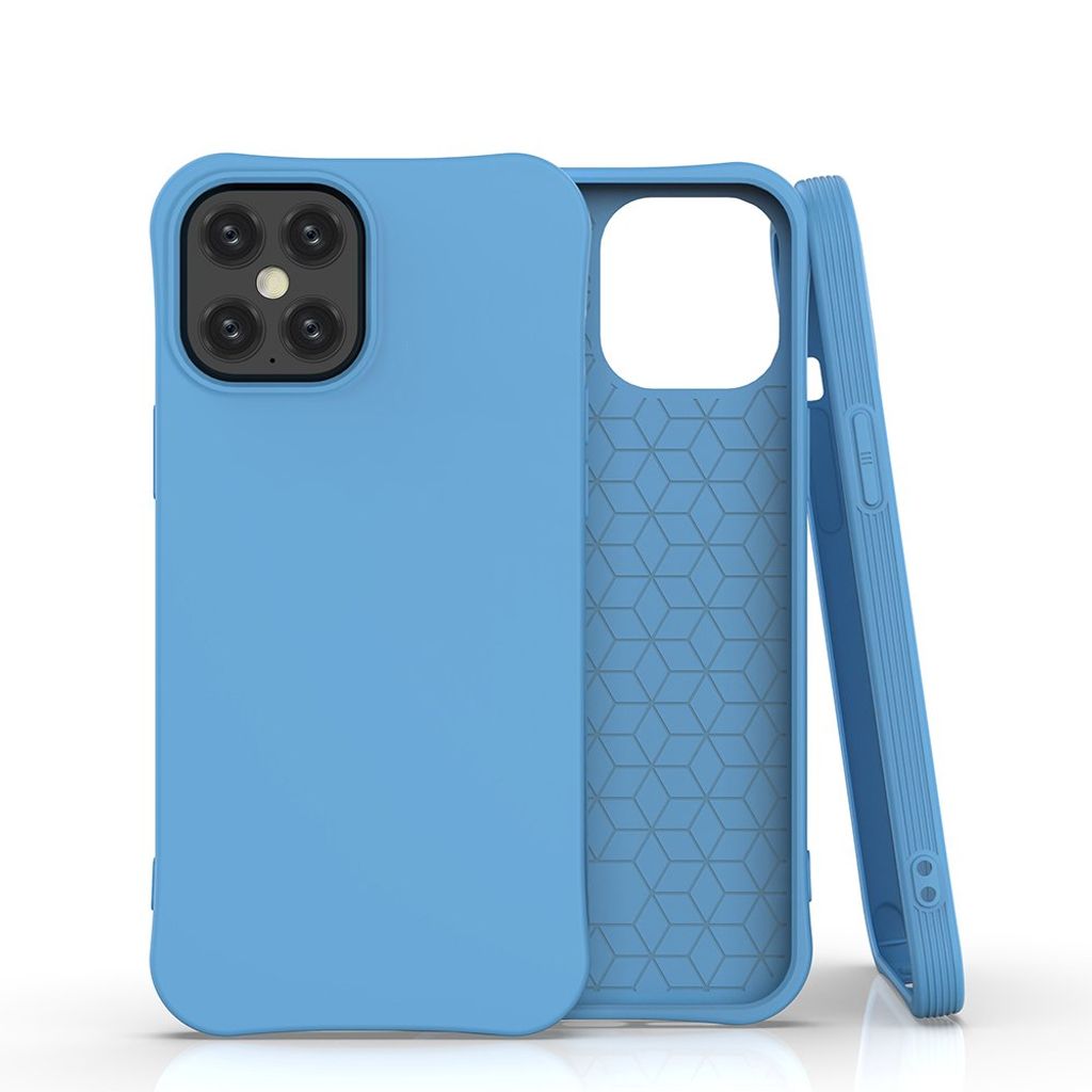 starfix Silikon-Hülle Color Case für Apple iPhone 12 Pro Max blau