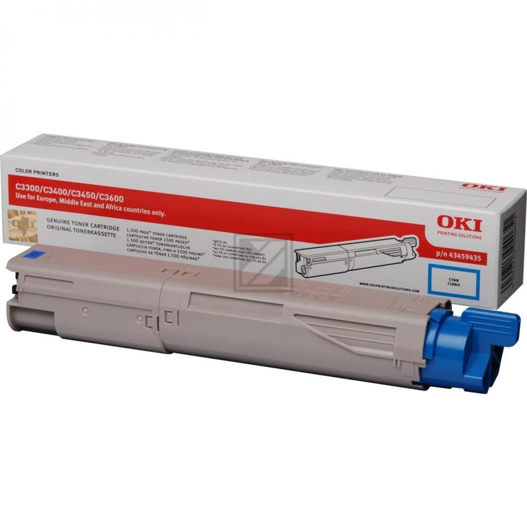 OKI 43459435, 1500 Seiten, Cyan, 1 Stück(e)