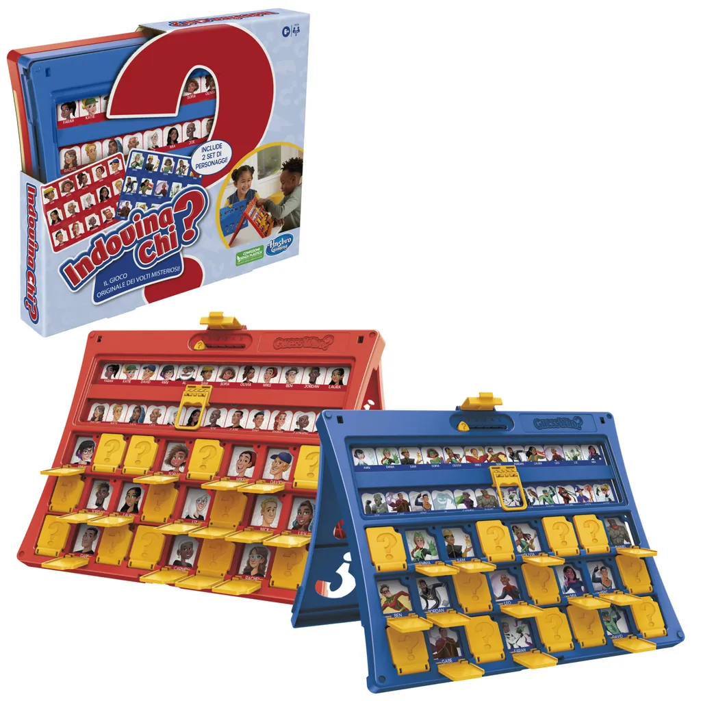 Jeu de Plateau Qui est-ce ? Hasbro Gaming : Devinez le Visage Mystère