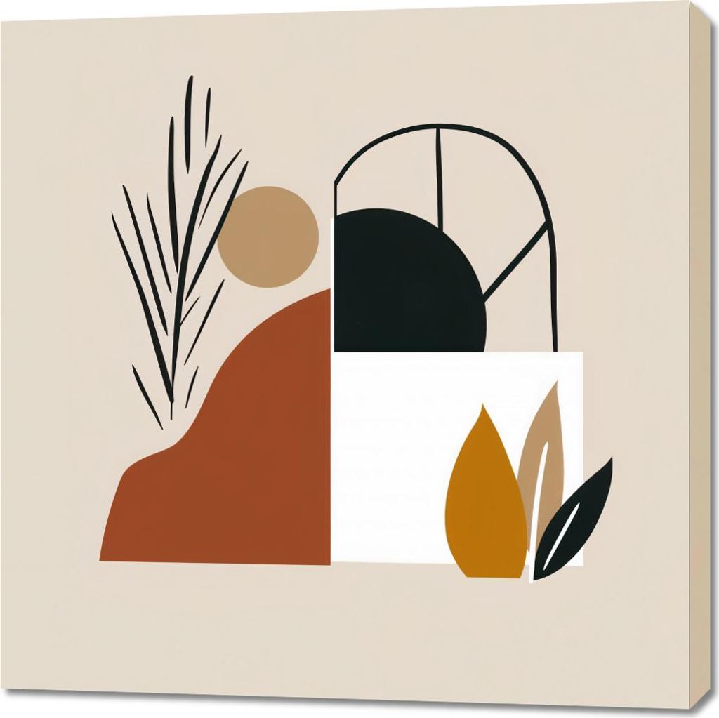 Bild 90x90cm Natur Blüht
