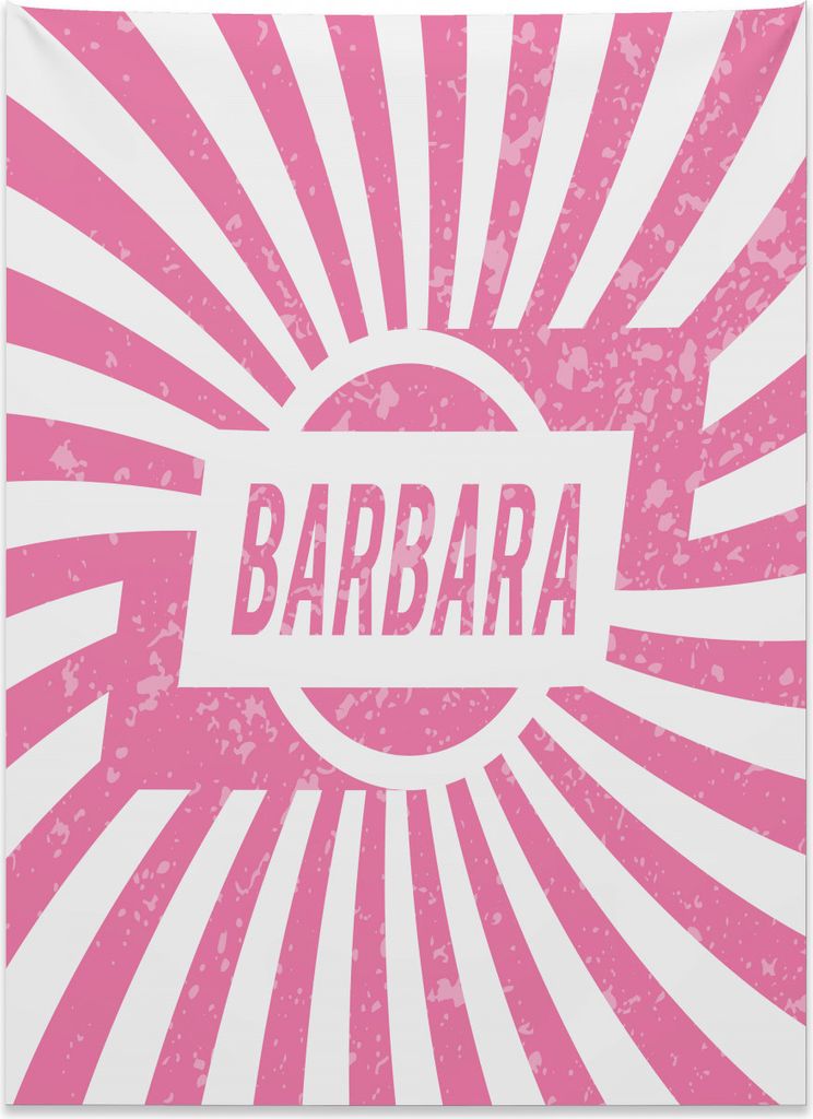 Abakuhaus Barbara Wandteppich, Radial Hintergrund Grunge aus Weiches Mikrofaser Stoff Kein Verblassen Klare Farben Waschbar, 110 x 150 cm, Hellrosa...
