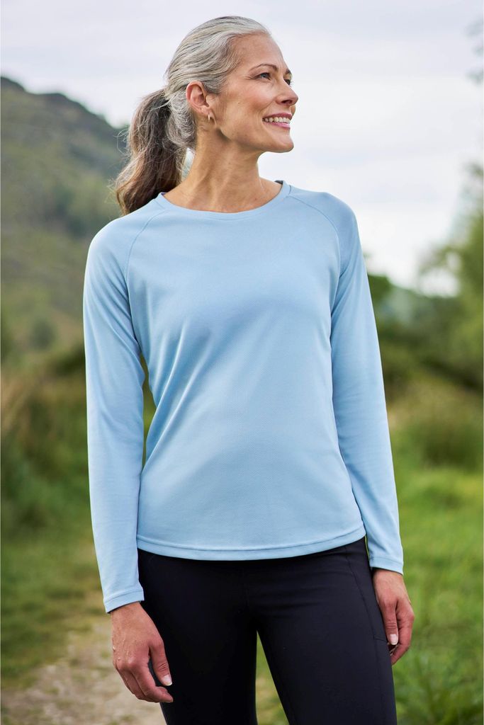 Mountain Warehouse - "Endurance" Oberteil für Damen Langärmlig MW301 (42 DE) (Violett)