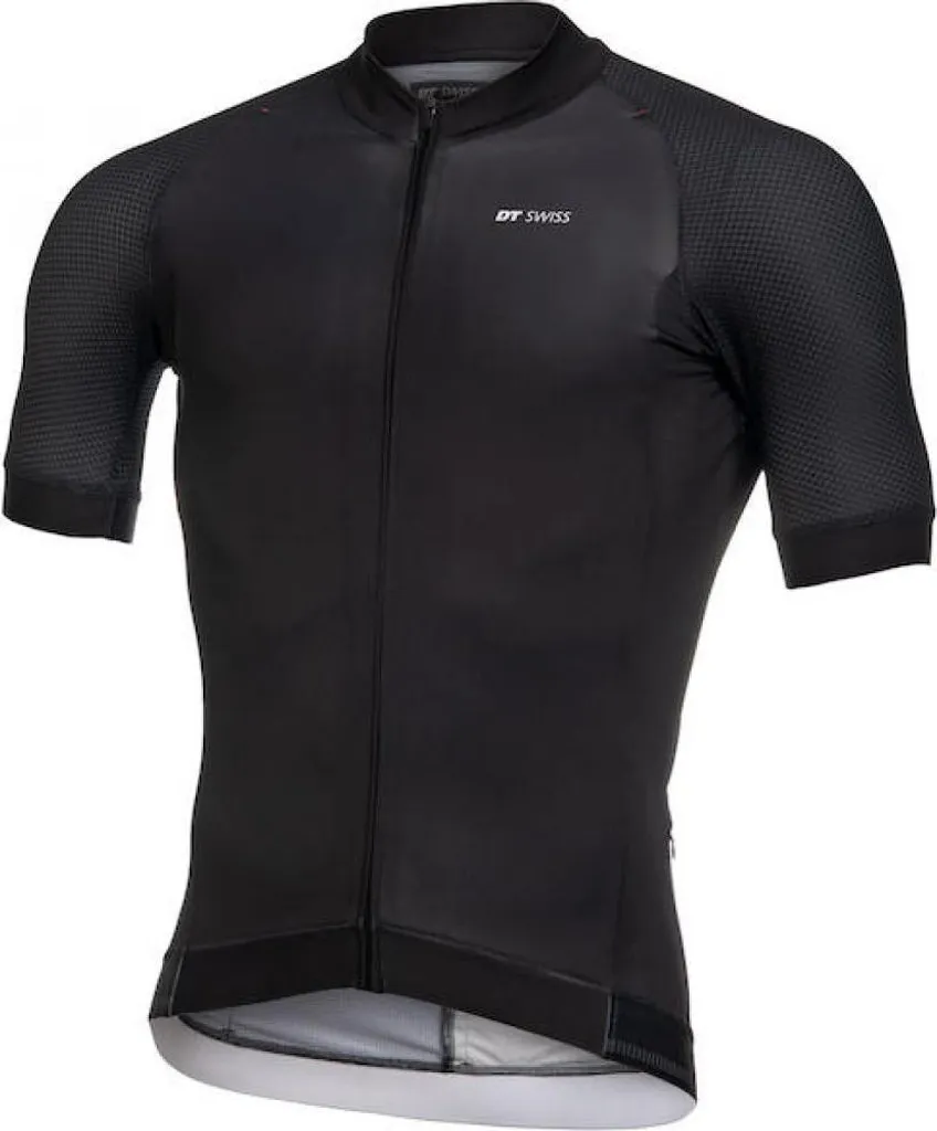 Maillot Vélo Respirant DT Swiss New Road S Noir - Confort et Performance