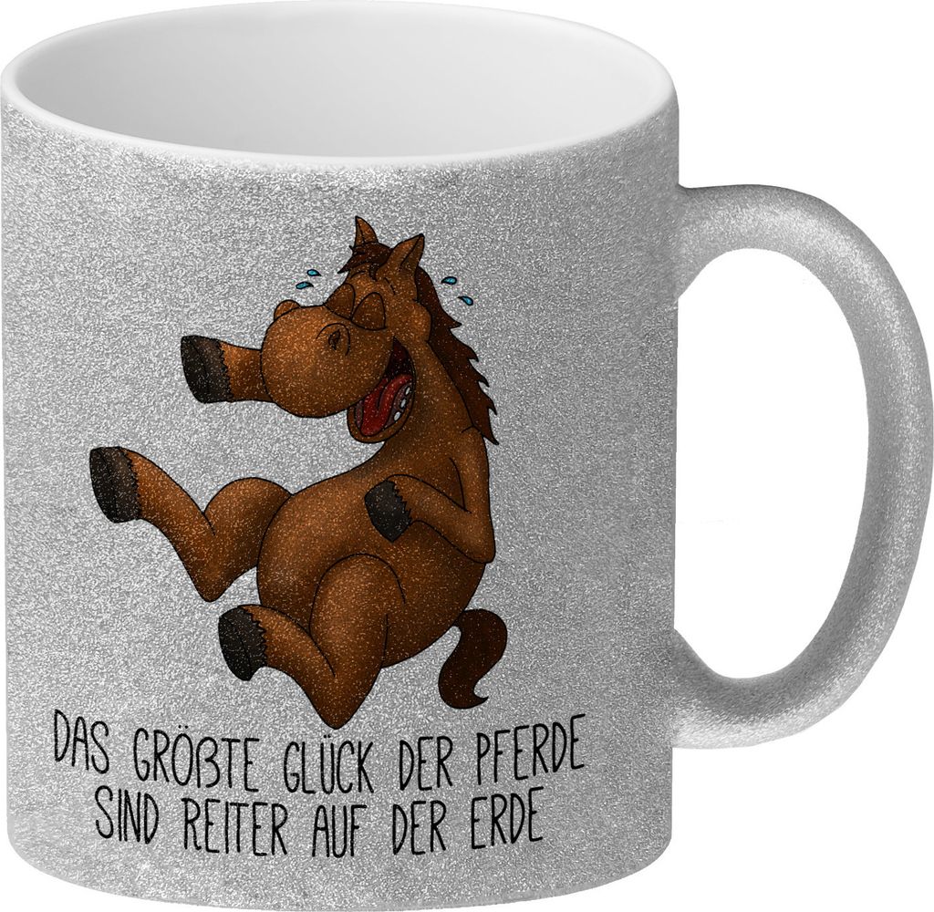 Das größte Glück der Pferde, sind Reiter auf der Erde.