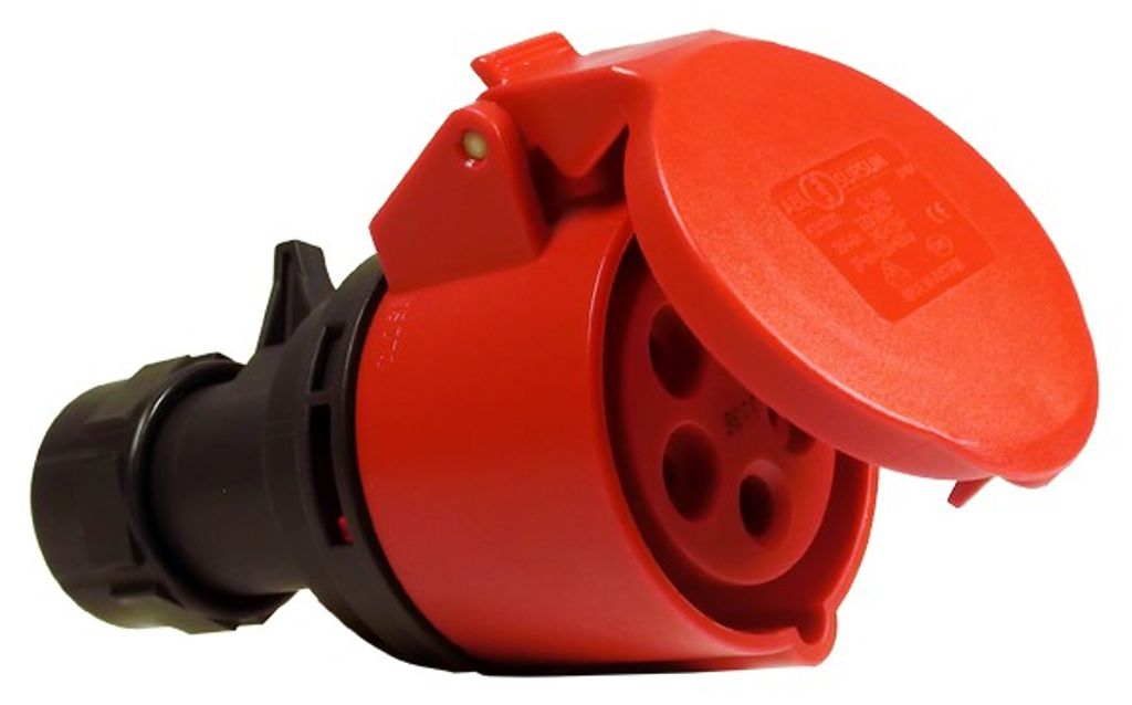 ABL SURSUM CEE-Kupplung 5p 16A IP44 400V/rt 6h Schraubkl ger