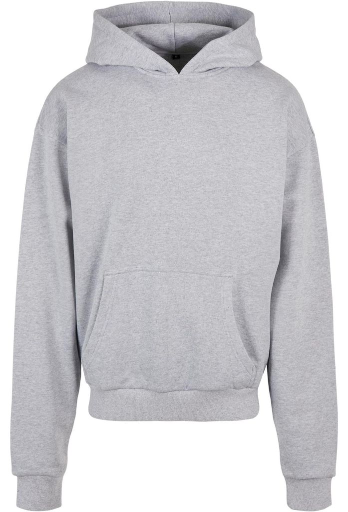 Build Your Brand - Kapuzenpullover Ultra-Schwer für Herren/Damen Uni LT5865 (XL) (Grau)