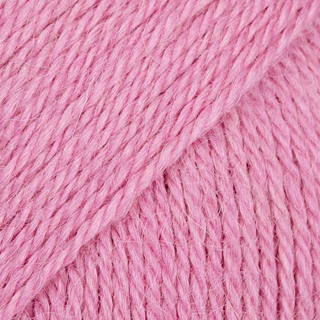 Drops Alpaca Wolle 9034 Rose Petal, 100% Alpaka, 50g/167m, Weich & Hochwertig