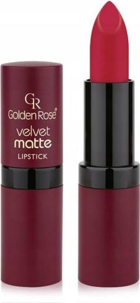 Golden Rose Velvet Matte Lippenstift Rot 4,2g