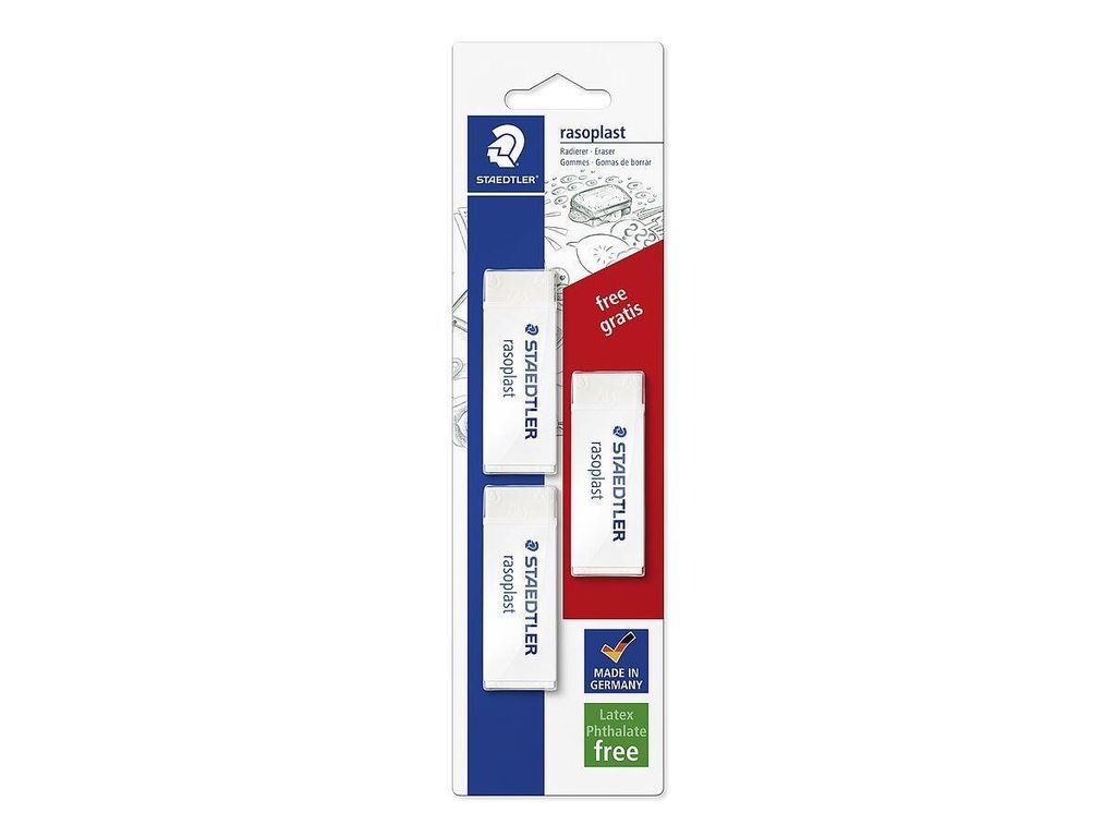 Staedtler Radierer rasoplast Blisterkarte