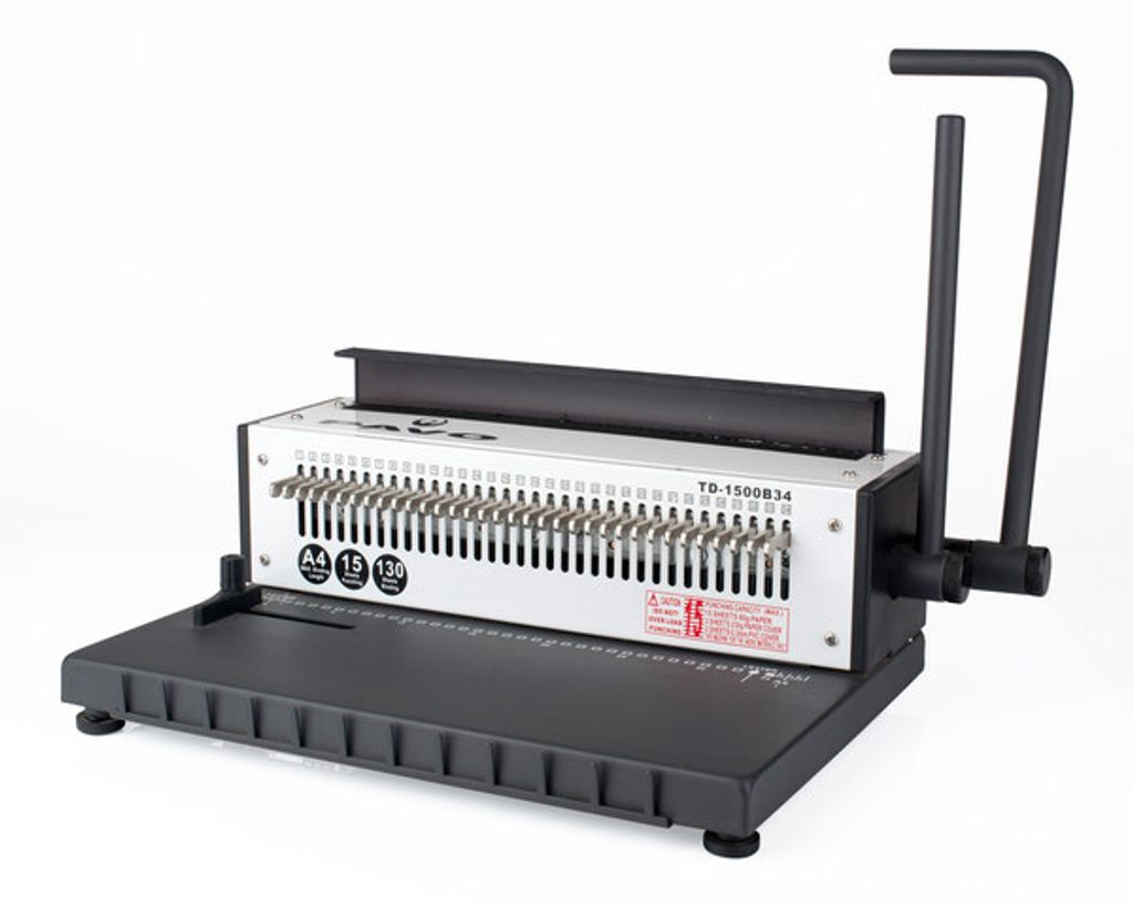 1x PAVO HD Wire Binder Profi Round Punch Stanz und Produktbild 