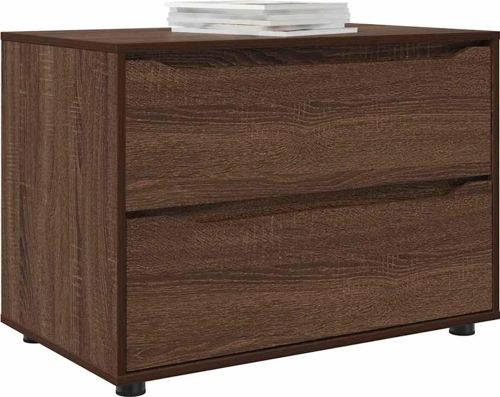 Armadio vidaXL Rovere Marrone 80x48x57 cm | Mobile Multiuso Salvaspazio