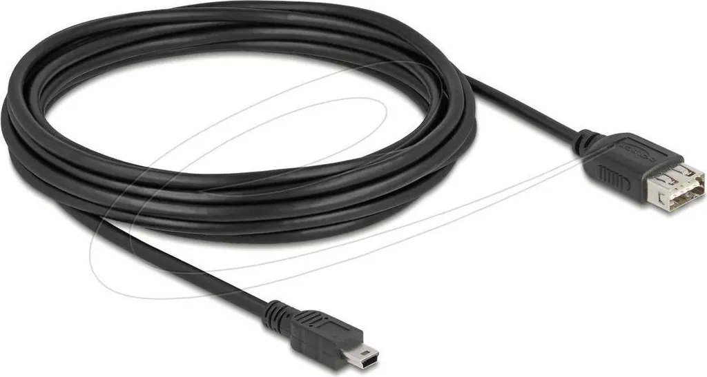 Câble USB Mini-B 5m : solution pour brancher vos appareils USB éloignés - 2