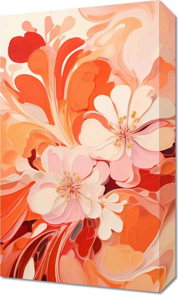 Bild 30x50cm Tanz der Blumen