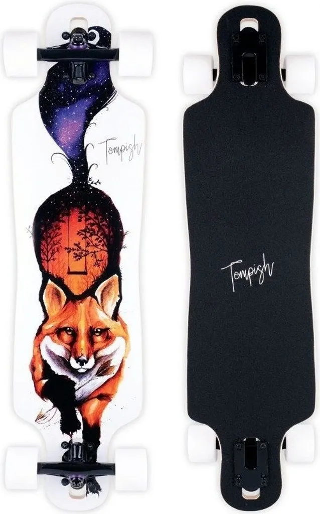 Tempish DT Fox-N Longboard 32,5 Pouces : Stabilité et Roulements ABEC 9