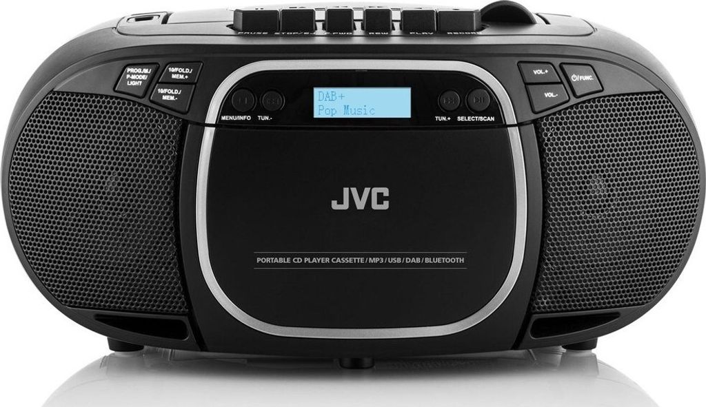 JVC Boombox black RC-E561B-DAB Zdjęcie produktu 2