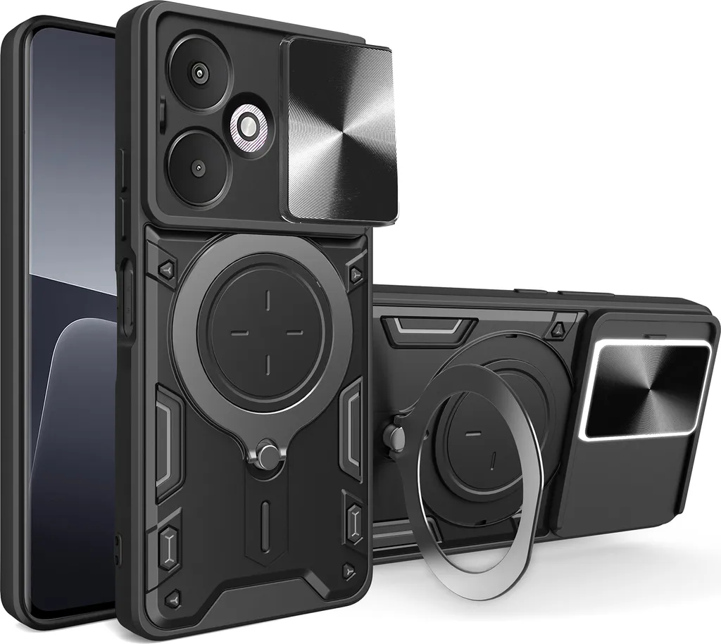 Custodia Xiaomi Redmi 13C 5G Nera: Per le tue Avventure Urbane