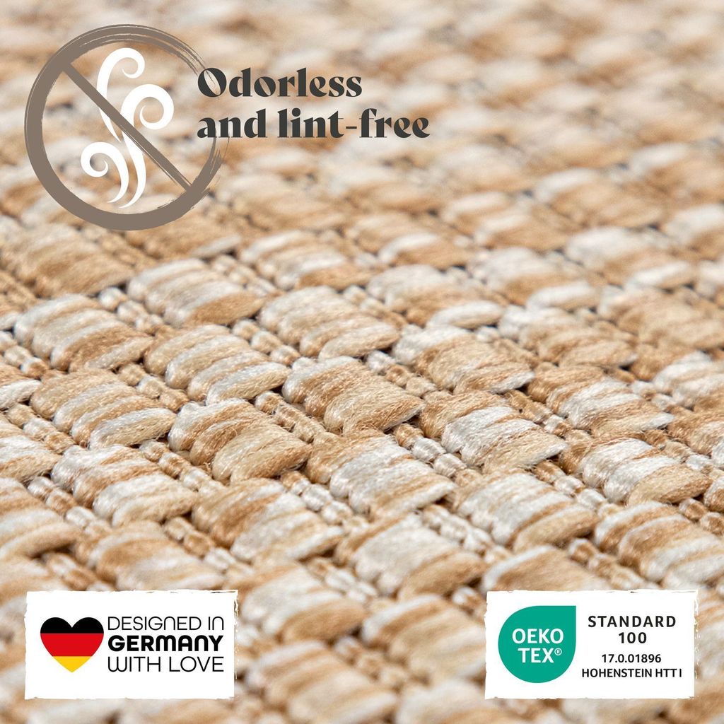 TT Home Teppich Für Outdoor Küchenteppich Balkon Terrasse Produktbild 3