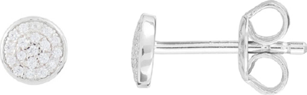 Xenox Damen Ohrschmuck Sterling Silber 925 mit Zirkonia - XS3430N