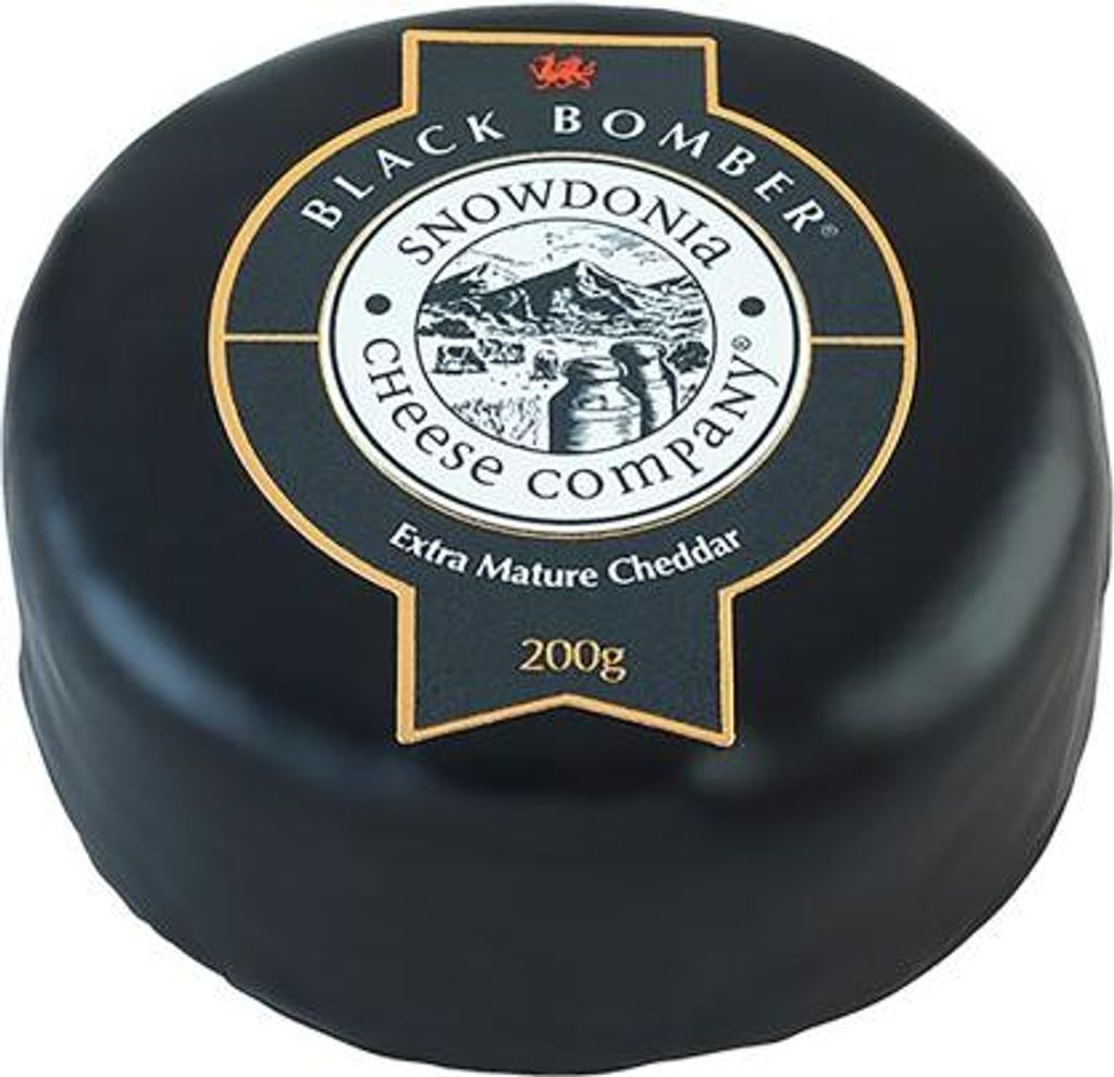 Cheddar-Käse Schwarzer Bomber 200g - Snowdonia Produktbild 