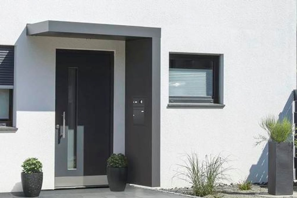 Gutta Vordach BS Plus 200 RAL 7016 anthrazitgrau 200x90 cm Produktbild 