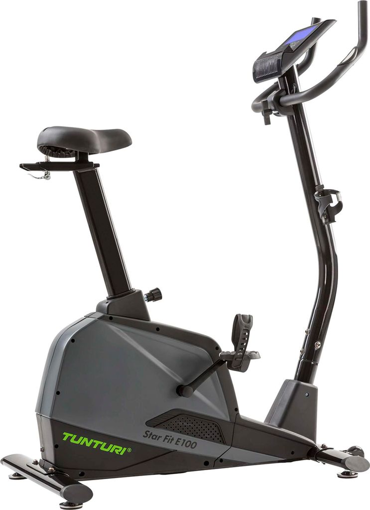 Tunturi Heimtrainer Star Fit E100 - Heimtrainer fahrrad - Hometrainer für Zuhause - 24 Widerstandsstufen - 20 Ausbildungsprogramme - mit Herzfrequ...