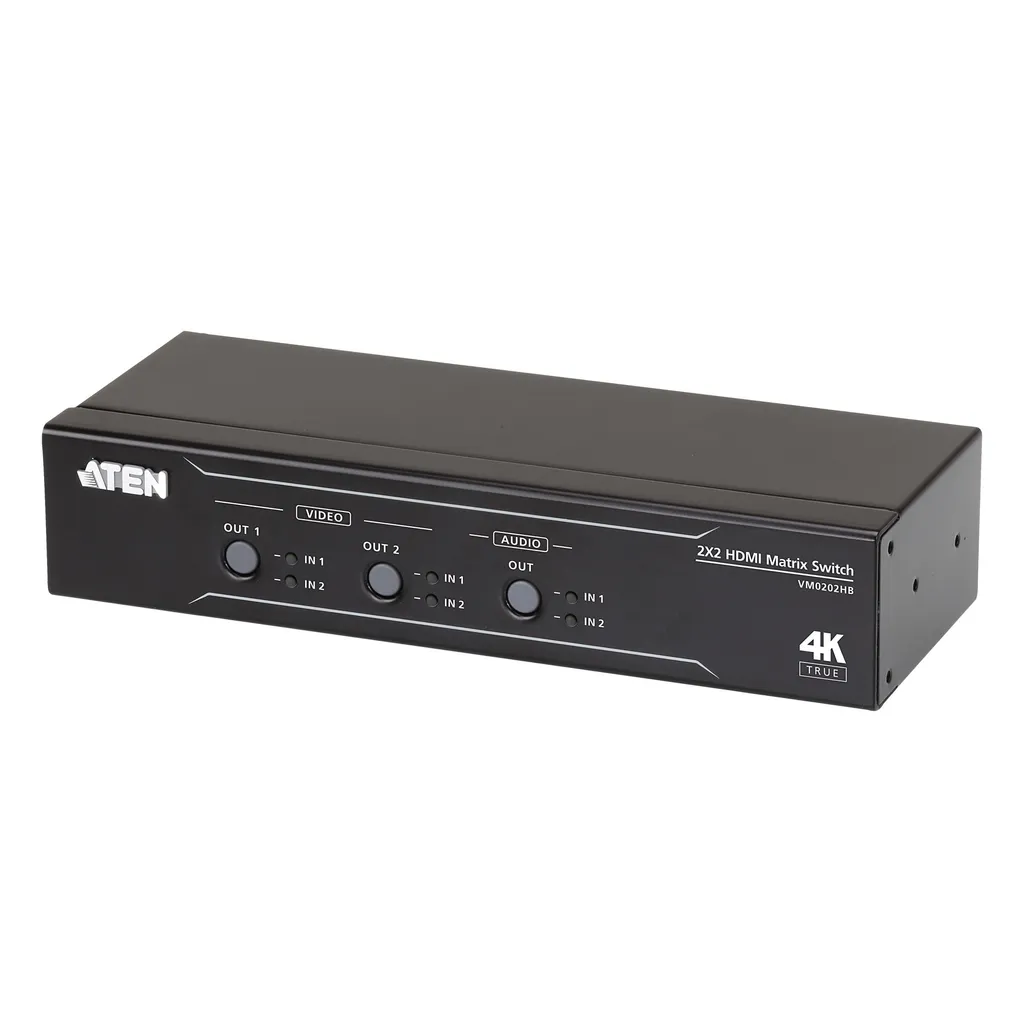 Matrice HDMI ATEN VM0202HB : Solution True 4K pour Audio Isolé