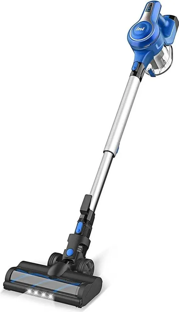 Aspirateur balai sans fil S6 polyvalent blanc avec autonomie 40 min