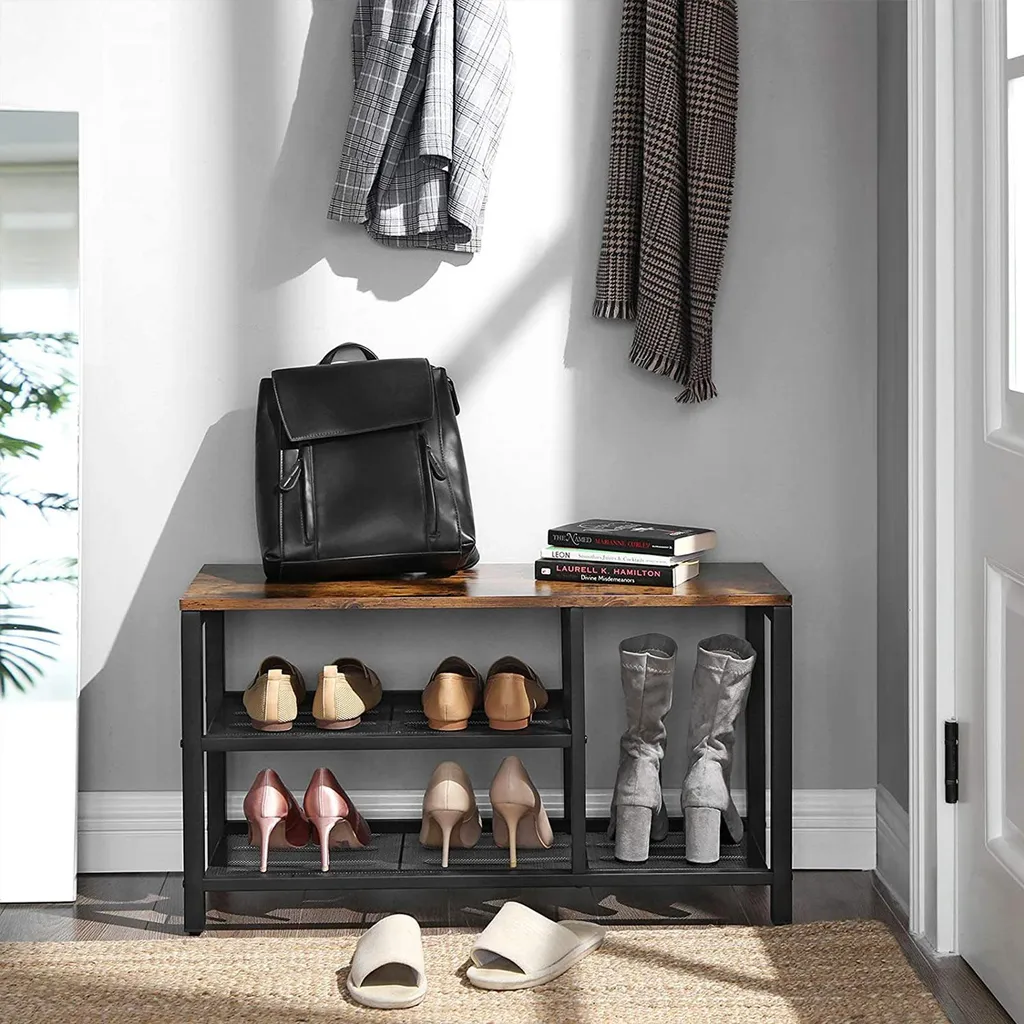 Étagère chaussures robuste à grand compartiment modulable - Série Loft X