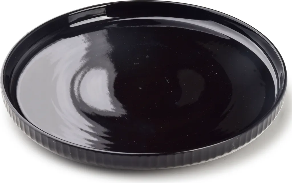 Assiette plate Shivonne en grès résistant micro-ondes 23 cm