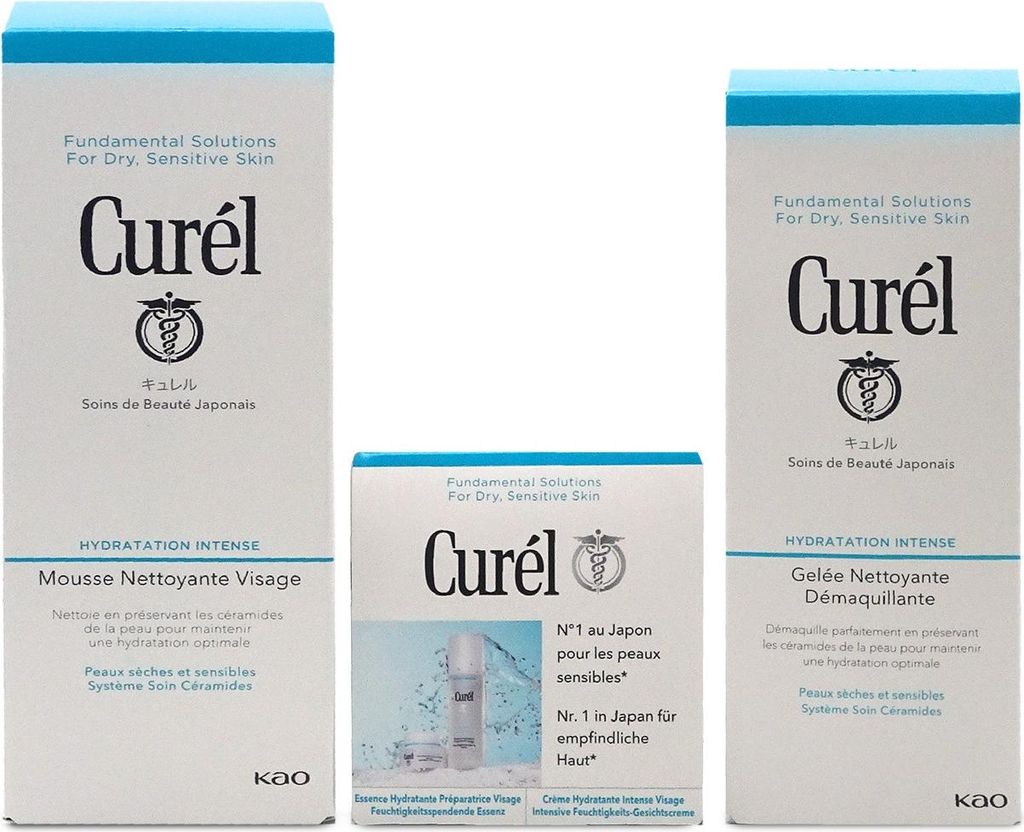 Curél Intensive Gesichtsreinigung Make-Up Reinigungsgel Produktbild 