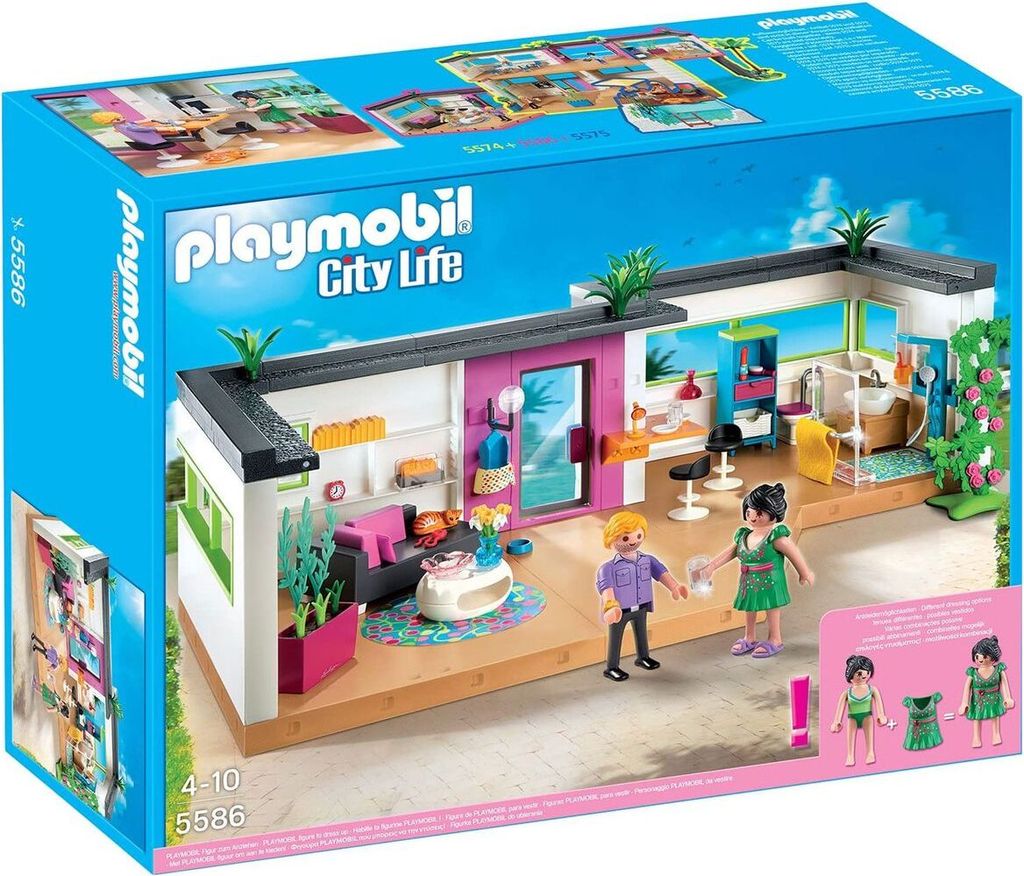 PLAYMOBIL City Life 5586, Haus, 4 Jahr(e), Mehrfarbig, Kunststoff