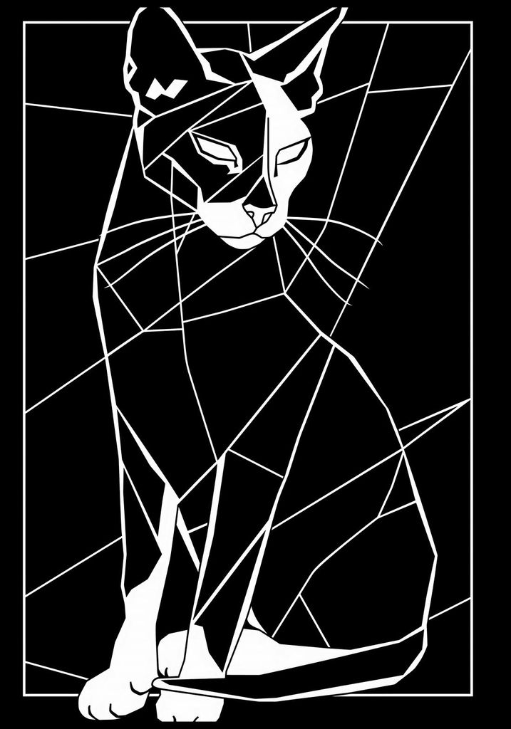 Plakat 68x98cm Aus dem Rahmen fallen