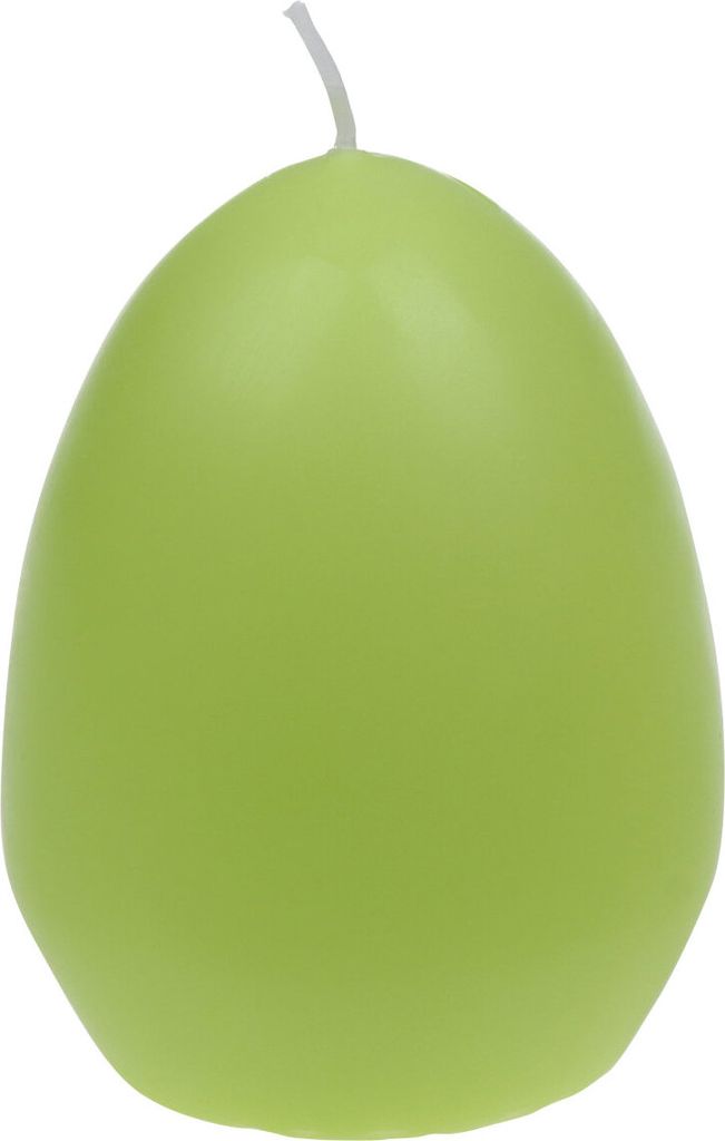 Eierkerze Limette 80/60 mm Produktbild 