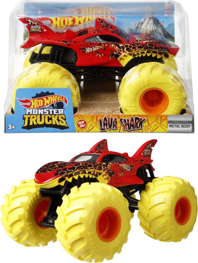 Hot Wheels Monster Trucks Oversized Assortment, Ciężarówka, Zdjęcie produktu 