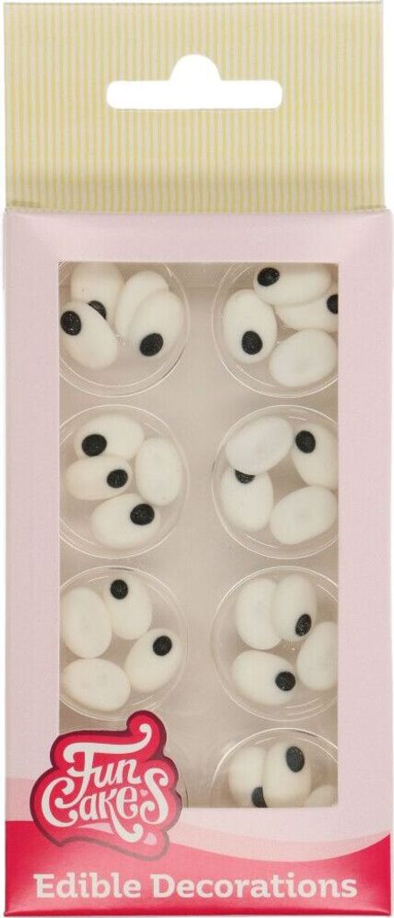 FunCakes Zuckerdekorationen Ovale Augen Set/32 Produktbild 
