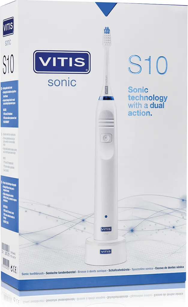 Brosse à dents sonique Vitis Sonic S10 idéale pour un brossage quotidien