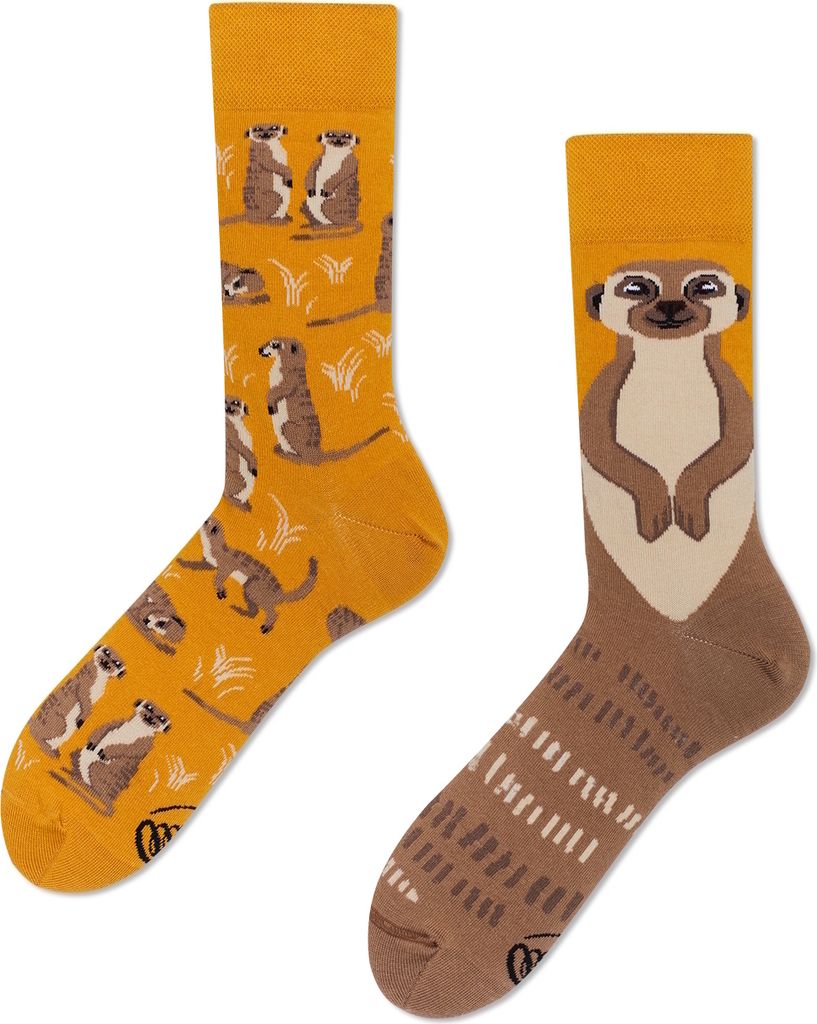 Many Mornings uni sokken, The Meerkat Produktbild 