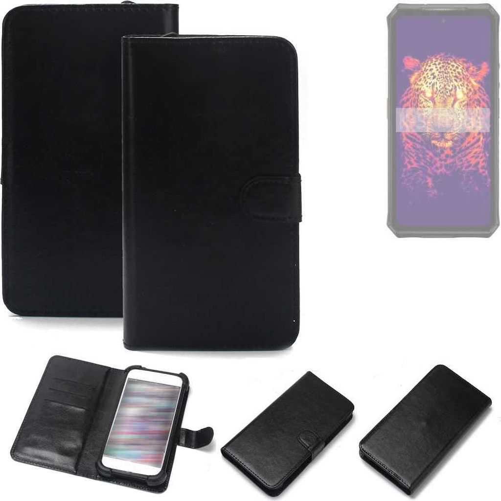 K-S-Trade Handyhülle Schutzhülle kompatibel mit Ulefone Armor 28 Ultra Handy Schutz Hülle Handyhülle Bumper schwarz 1x