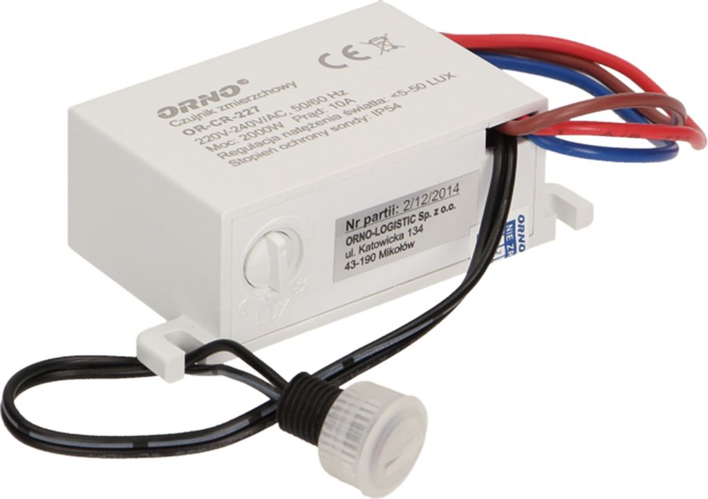 Dämmerungssensor mit externer Sonde OR-CR-227 Produktbild 