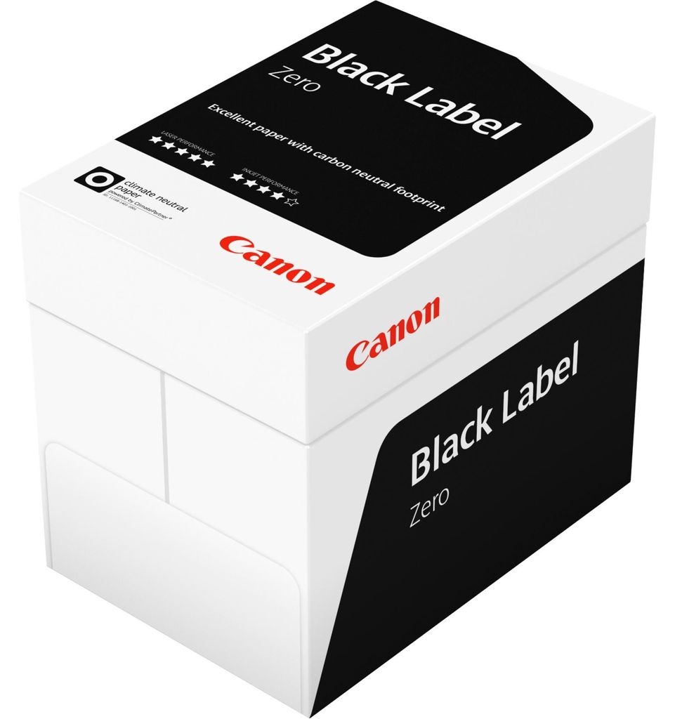 Canon Black Label Zero Laser-/Inkjet-Druck, A4 (210x297 Produktbild 