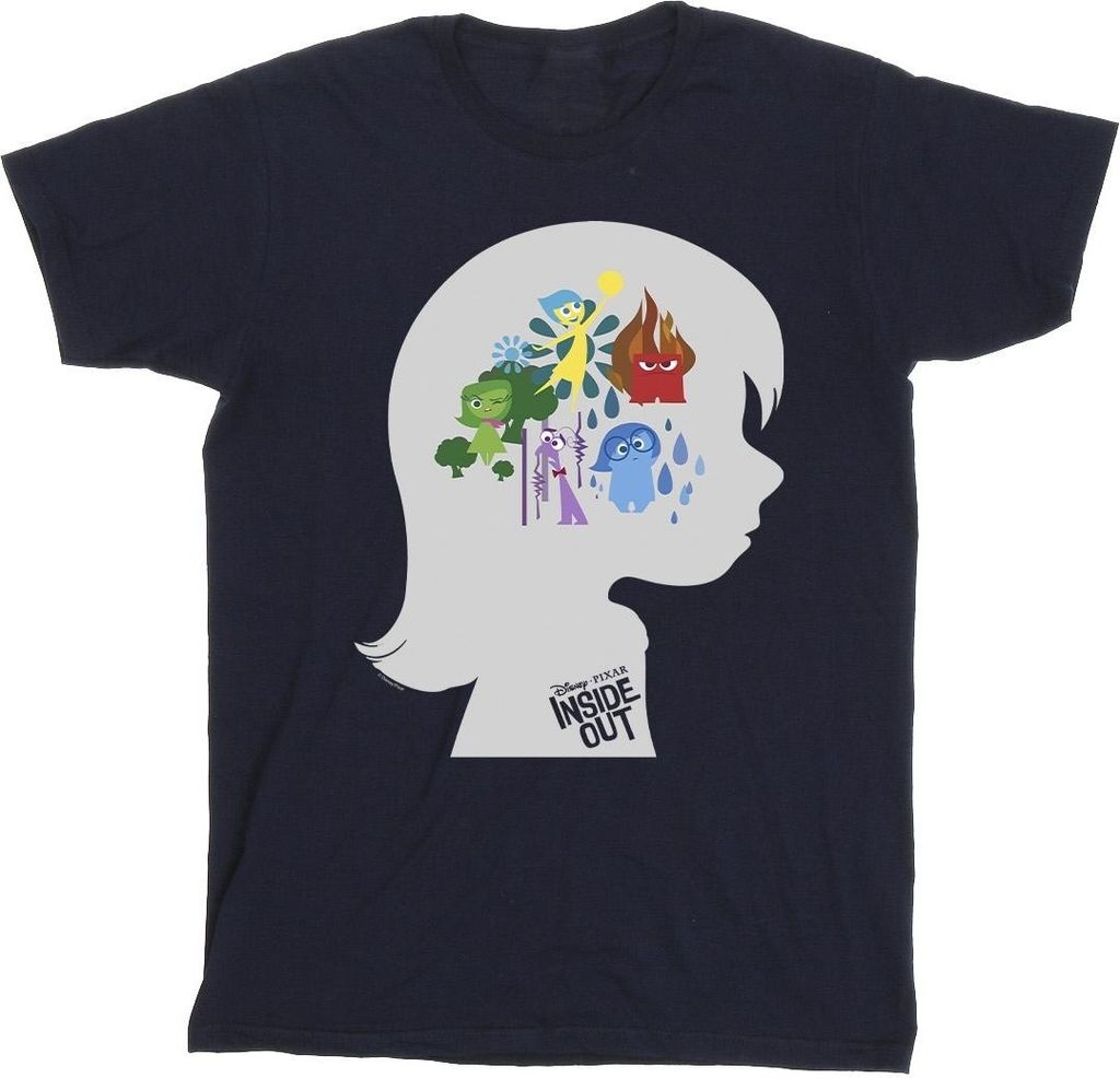 Disney - "Inside Out" T-Shirt für Jungen BI31961 (116) (Marineblau)