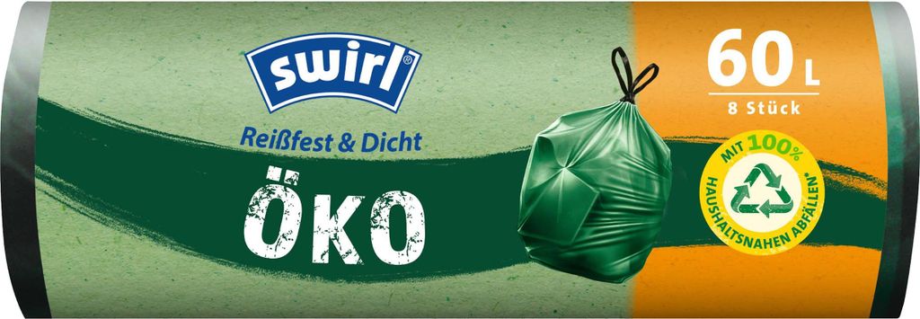 swirl® 114234 swirl® kosz na śmieci eco 60,0 l 8 szt. Zdjęcie produktu 