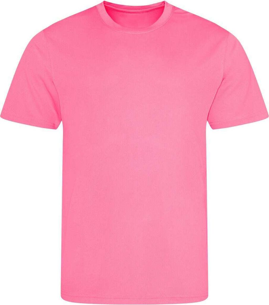 Just Cool JC001 | Cool T-Shirt +WRAP +UV-Sonnenschutz 30 - Farbe: Electric Pink - Größe: XS