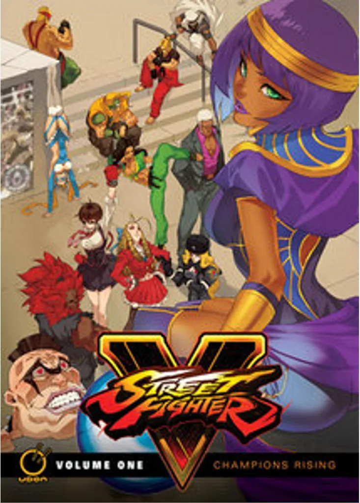 Livre Street Fighter V Vol 1 Champions Rising pour Fans de Combat