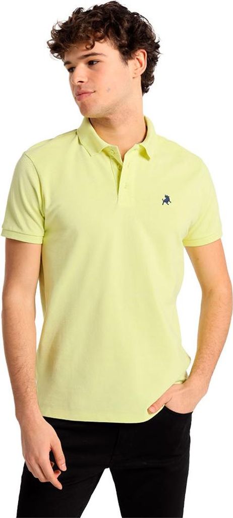 Lois Jeans 10688 Kurzarm-poloshirt Gelb 3XL Herren Gelb 3XL