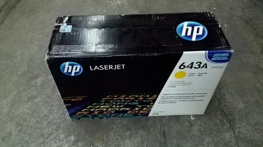 HP 643A Gelb Original LaserJet Tonerkartusche, 10000 Produktbild 