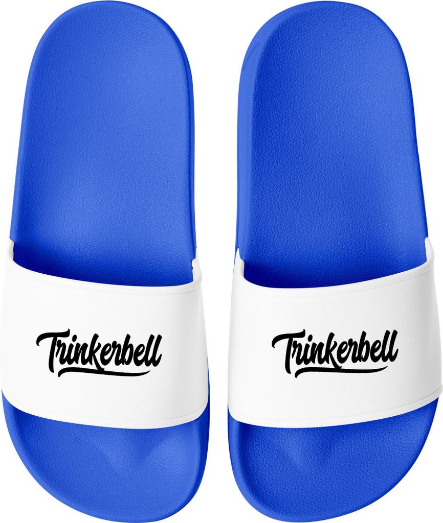 Badelatschen mit Spruch Alkohol Party Uni Badeschlappen mit Aufdruck Don Promillo Bierkules Trinkerbell Herren Damen Slides Party Urlaub Moonworks