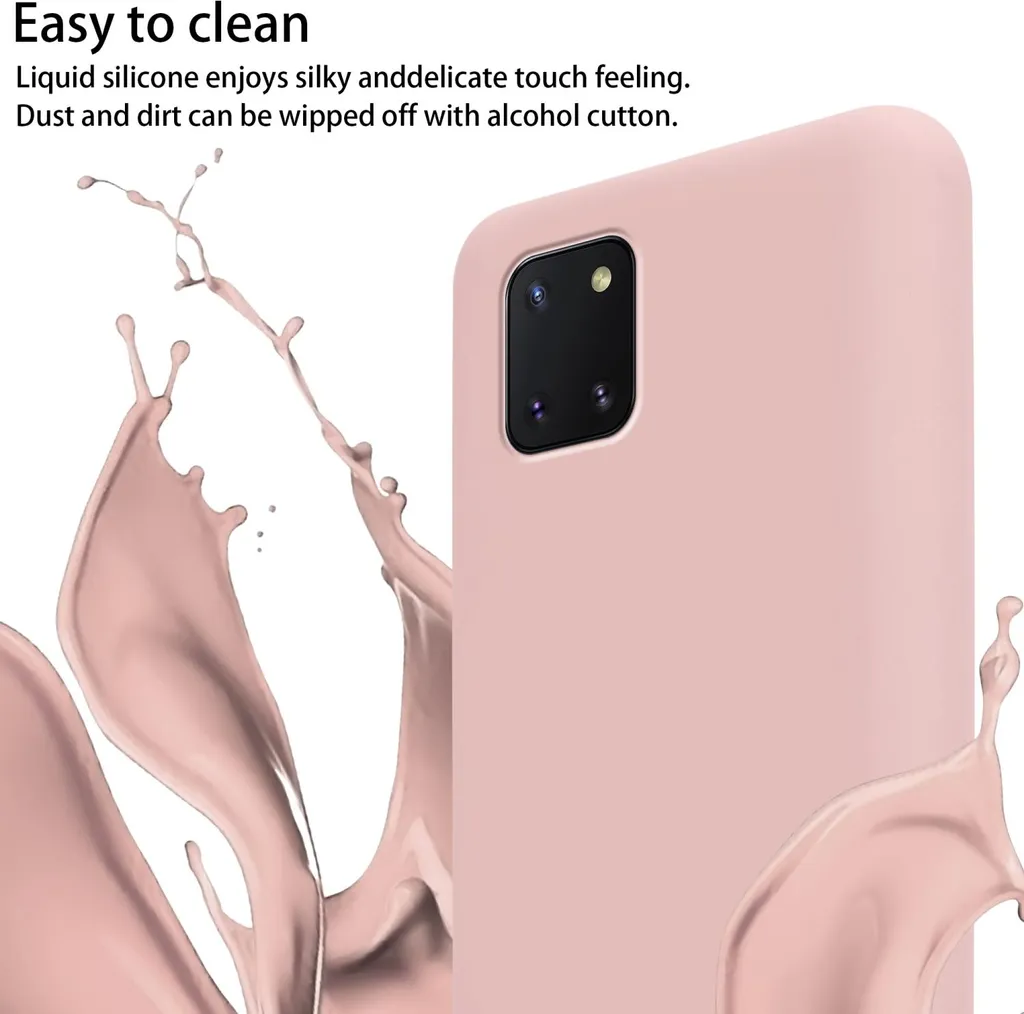 Cadorabo custodia protettiva per Samsung Galaxy A81 / NOTE 10 LITE / M60s cover in rosa custodia a catena per cellulare cavo regolabile in lunghezza - 2